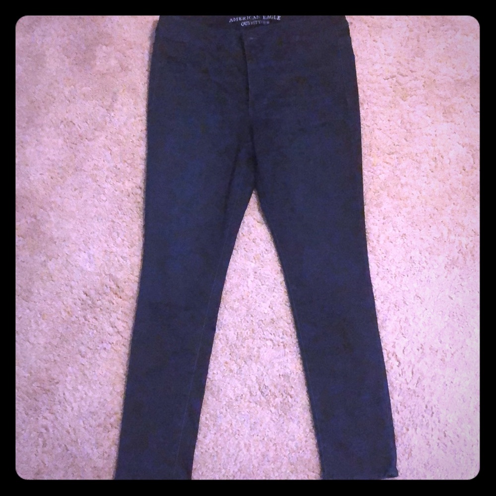 American eagle dark wash jeggings